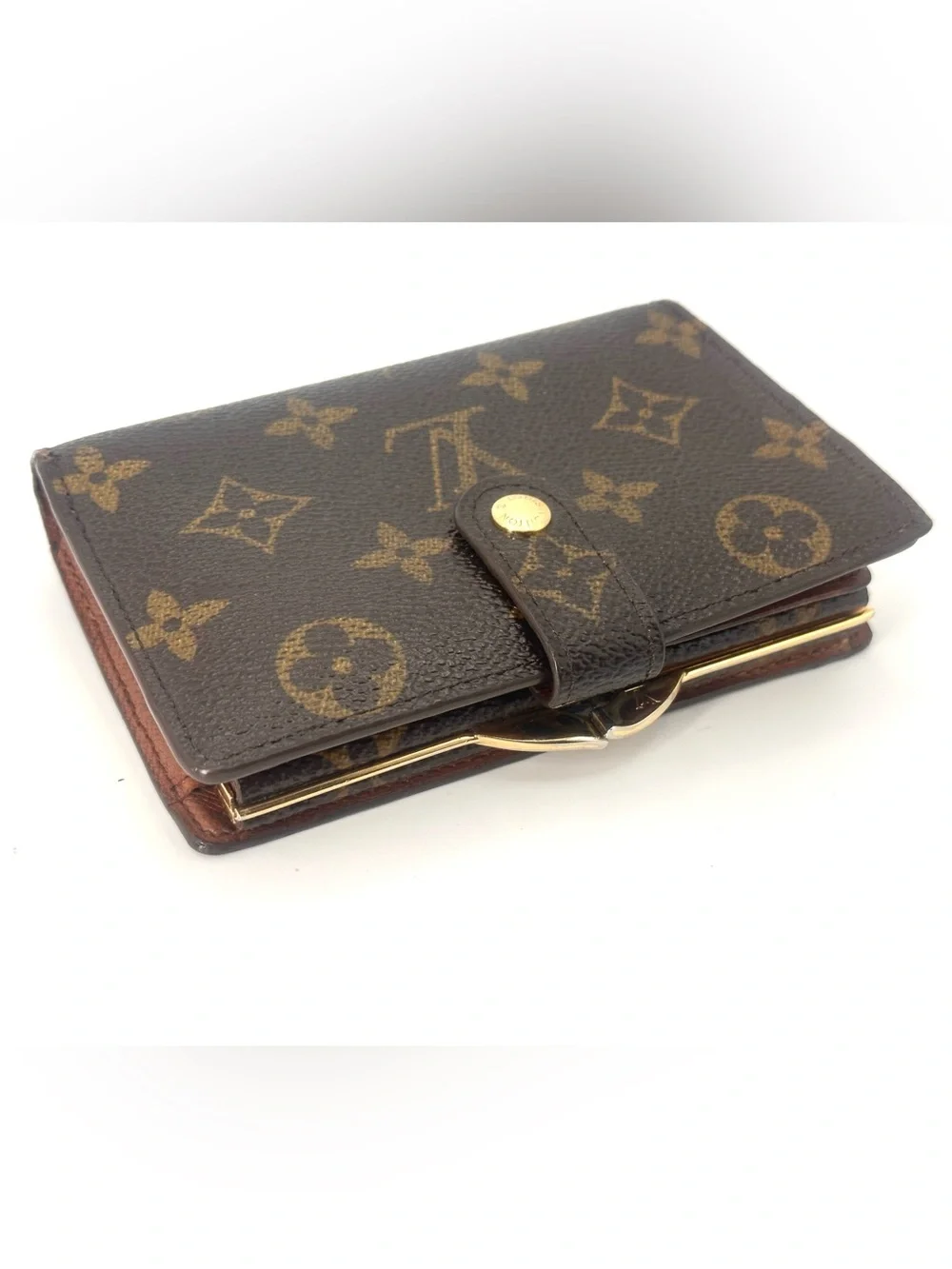 Louis Vuitton Monogram French Kiss Lock Wallet very good condition MI0968 - Picture 5 of 15